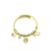 Hayat Ağacı Charm Bilezik - Altın