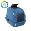 İmac Easy Cat Kapalı Filtreli Kedi Tuvaleti Buz Mavisi 40x50x40 Cm