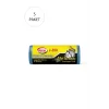 J-350 Jumbo Boy Çöp Torbası 80 x 110 cm 10 Lu Rulo x 5 Paket = 50 Adet (Mavi)
