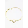 Kalp Bileklik - Altın