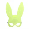 Karanlıkta Parlayan Fosforlu Tavşan Maskesi – Glow Bunny Masquerade Maske (32x22 Cm)