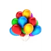 Karışık Renkli Metalik Süsleme ve Parti Balonu 12 Inch 40 Adet