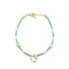 Kelebek Boncuk Bileklik - Açık Yeşil