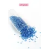 Kesme Cam Boncuk 2mm - 20 Gram - Şeffaf Mavi -BNC326