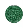 Koyu Yeşil Renk 4 mm Yaklaşık 220 adet/20 gram Cam Boncuk Oya Yazma Bileklik ve Kolye
