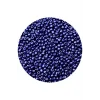 Lacivert Renk 4 mm Yaklaşık 1100 adet / 100 gram Cam Boncuk Oya Yazma Bileklik ve Kolye