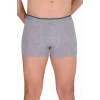Likralı Erkek Boxer Şort Gri 1097B