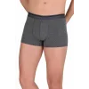 Likralı Erkek Büyük Beden Boxer Şort Füme 1097B