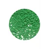 Opak Yeşil Renk 4 mm Yaklaşık 220 adet/20 gram Cam Boncuk Oya Yazma Bileklik ve Kolye
