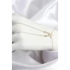 Pirinç Zirkon Taşlı Yıldız Model Gold Renk Şahmeran