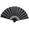 Plastik Kumaş Yelpaze 12li Siyah
