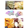 Pratik Cips Chopper Şekilli Sebze Meyve Ve Gıda Dilimleyici