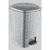 Rattan Star Pedallı Çöp Kovası 12 Lt. Royaleks-E248
