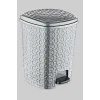 Rattan Star Pedallı Çöp Kovası 35  Lt. Royaleks-E249