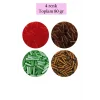 Uzun Boru Kesme Boncuk Çap 2mm Uzunluk 10 mm - 4 Renk - Toplam 80 Gram - BNC431