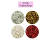 Uzun Boru Kesme Boncuk Çap 2mm Uzunluk 10 mm - 4 Renk - Toplam 80 Gram - BNC434