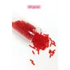 Uzun Boru Kesme Boncuk Çap 2mm Uzunluk 10 mm - 60 Gram - Kırmızı - BNC284