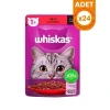 Whiskas Pouch Sos İçerisinde Sığır Etli Yetişkin Konserve Kedi Maması 85 Gr