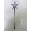 Yıldız Peri Asası Sihirli Değnek Beyaz Ponponlu