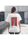 İnsan Hakları Temalı Sırt Baskılı T-shirt, %100 Pamuk Tişört, Bohem Stil, BİAT Koleksiyonu