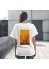 Sanatsal Sırt Baskılı T-shirt, %100 Pamuk Tişört, Anlamlı ve Modern Tasarım, BİAT Koleksiyonu