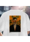 Renkli Sırt Baskılı T-shirt, %100 Pamuk Tişört, Modern Tasarım, BİAT Koleksiyonu