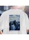 İnsan Hakları Temalı Sürreal Sırt Baskılı T-shirt, Grafik Tasarım Tişört, BİAT Koleksiyonu