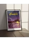 Atatürk Anısı Anıtkabir Poster, Ankara Çerçeveli Duvar Tablosu, Bir Aşktır Anadolu Koleksiyonu