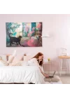 Çok Amaçlı Laminasyon Kumaş Örtü – Siyah Kedi Temalı Duvar Halısı – Gotik, Spiritüel ve Estetik Oda Dekoru | Duvar, Masa, Koltuk ve Piknik İçin | 100x150 cm