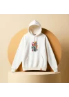 Geometrik Çok Renkli Sanat Baskılı Kapşonlu Hoodie, Abstract Renkli İllüstrasyon Baskılı Sweatshirt, DREAMERS Koleksiyonu