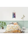 Renkli Sanatsal Duvar Bayrağı – Çocuk ve Bebek Panda Temalı Sevimli Tasarım | Modern Kumaş Duvar Dekoru | 25x50 – 50x100 cm