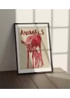 Vahşi Doğa Ceylan ve Bebek Ceylan Tablosu , Hayvan Temalı Poster, Çerçeveli Duvar Tablosu, ANIMALS Koleksiyonu