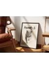 Vahşi Doğa Kedi Tablosu , Hayvan Temalı Poster, Çerçeveli Duvar Tablosu, ANIMALS Koleksiyonu