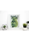 Vahşi Doğa Koala Tablosu , Hayvan Temalı Poster, Çerçeveli Duvar Tablosu, ANIMALS Koleksiyonu