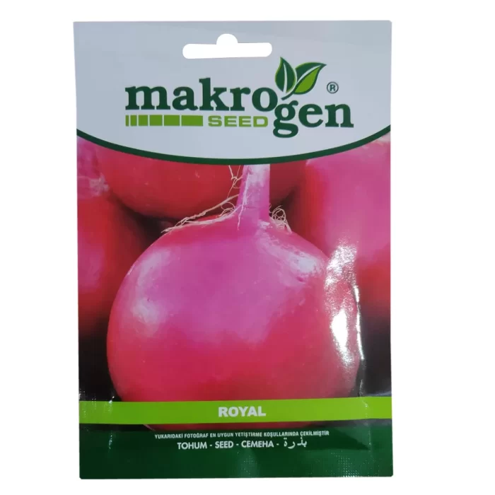 Makrogen Royal İri Kırmızı Turp Tohumu 25gr Paket