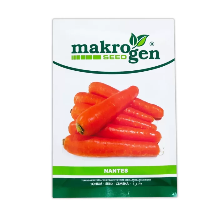 Makrogen Nantes Havuç Tohumu 25gr Paket Sebze Tohumu
