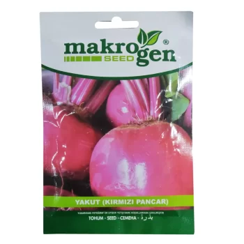 Makrogen Kırmızı Pancar Kocabaş Tohumu 25gr Paket