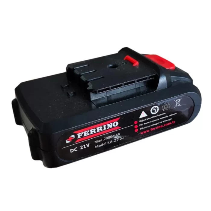 Ferrino MK18 Yedek Batarya 21V 2000mAh Akülü Budama Makası Yedek Batarya