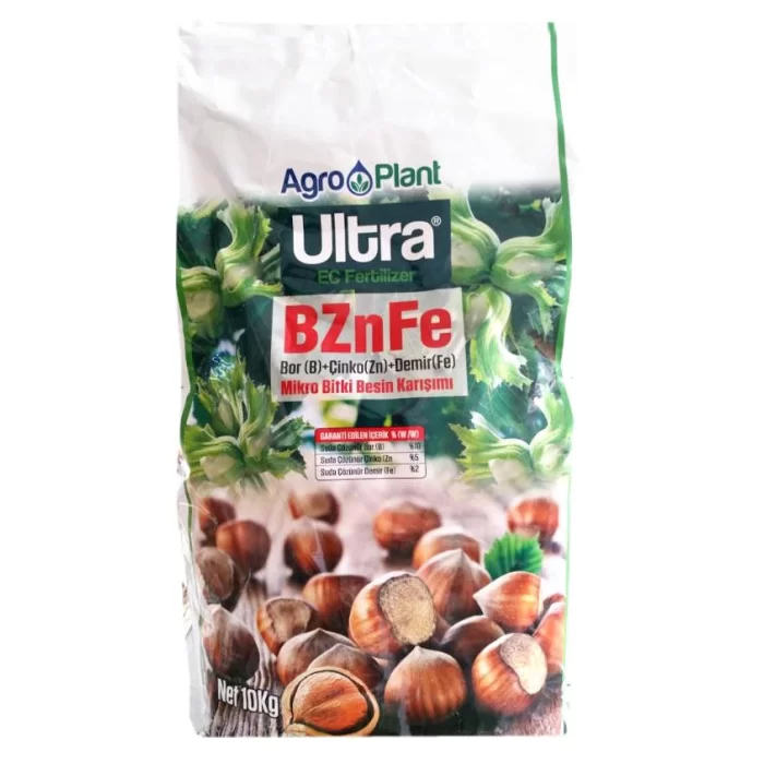 Ultra BZnFe Mikro Besin Bitki Karışımı Gübre 10 kg
