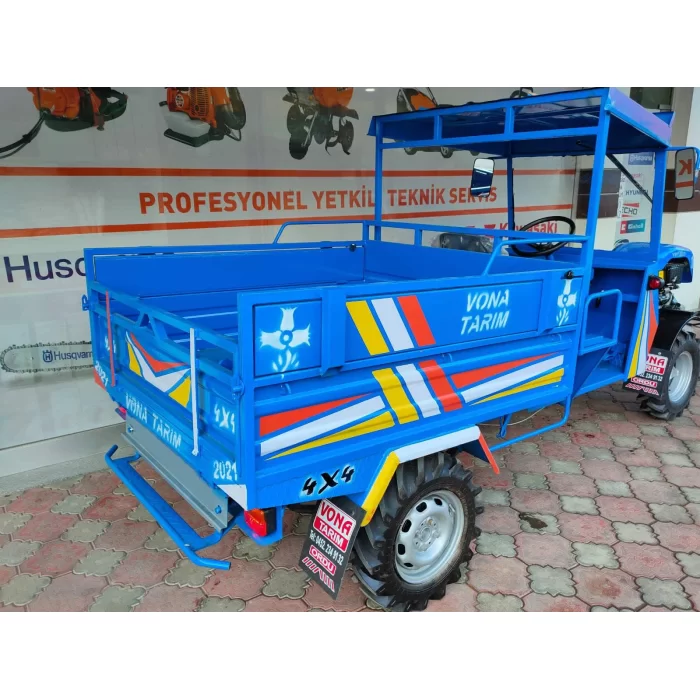Yağmur YET 510 Antor 12HP Dizel Patpat Damperli Çapa Makinası