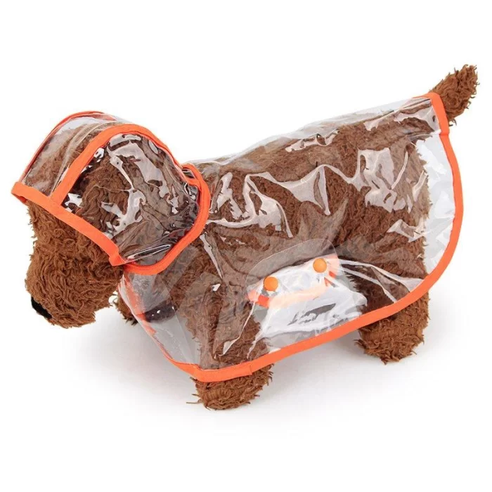 Şeffaf Köpek Yağmurluğu HB1081