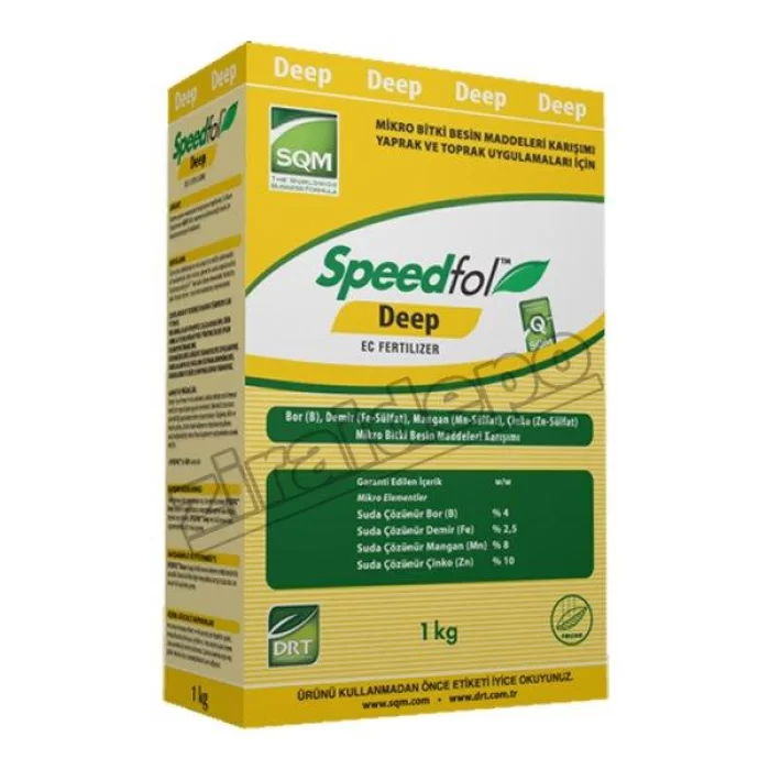 Speedfol Deep 1kg Mikro Bitki Besin Maddeleri Karışımı Gübre