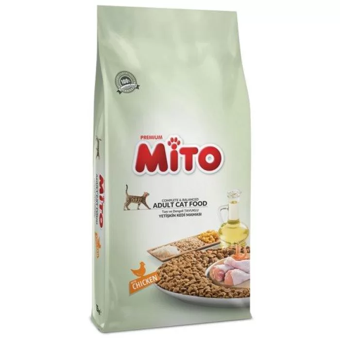 Mito Adult Cat Tavuklu Yetişkin Kedi Maması 1kg