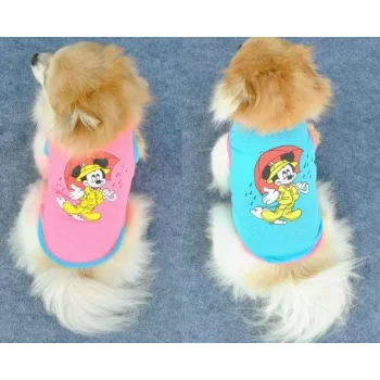 Kedi Köpek Elbisesi File Yazlık Mickey Atlet Giysi HB1064