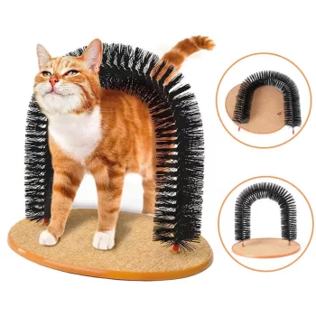 Purrfect Arch Kedi Tarak Fırça Kendini Tarama Tırmalama Aparatı