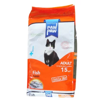 Paw Paw Balıklı Yetişkin Kedi Maması 15kg