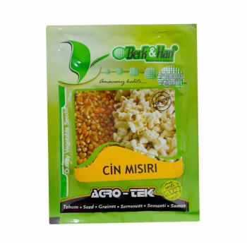 Berkhan Cin Mısır Tohumu Patlayan Popcorn Mısır 25gr Paket