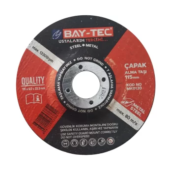Bay-Tec MK0130 Taşlama Makinesi Çapak Alma Taşı 115mm