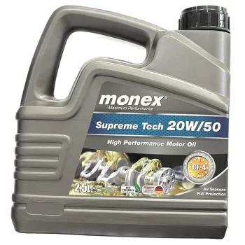 Monex 20W/50 Supreme Tech Motor Yağı 2,5lt