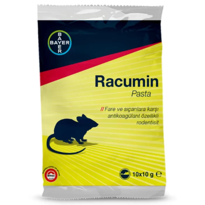 Bayer Racumin Pasta 100gr Fare Sıçan Zehiri